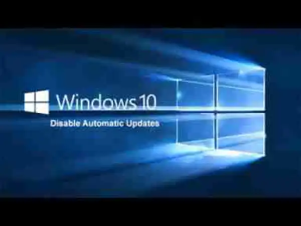 Video: How To Disable Windows Update In Windows 10